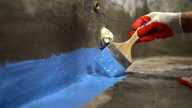 Commercial Emergency Waterproofing project at a Rothbury, MI business property by SJ Waterproofing Pros